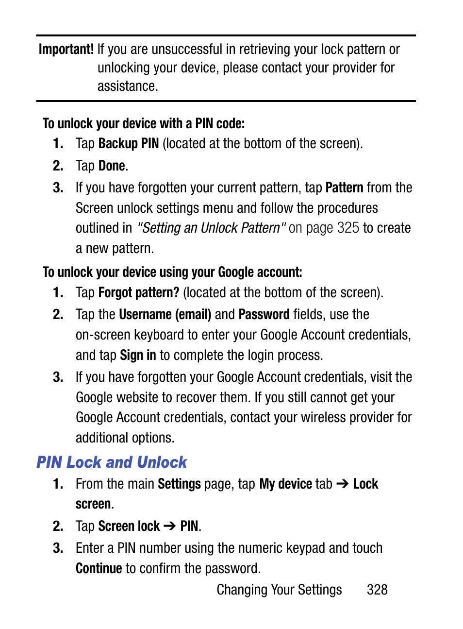 Pin lock and unlock | Samsung SM-S975LZKATFN User Manual | Page 335 / 479