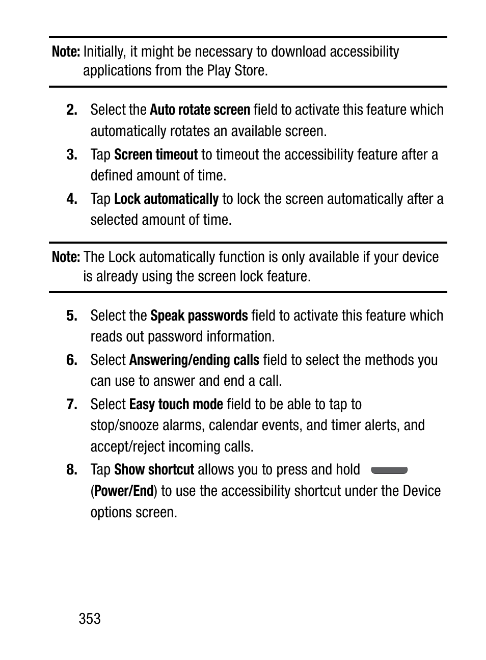 Samsung SM-S975LZKATFN User Manual | Page 360 / 479