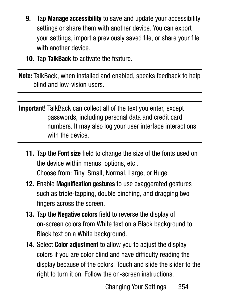 Samsung SM-S975LZKATFN User Manual | Page 361 / 479