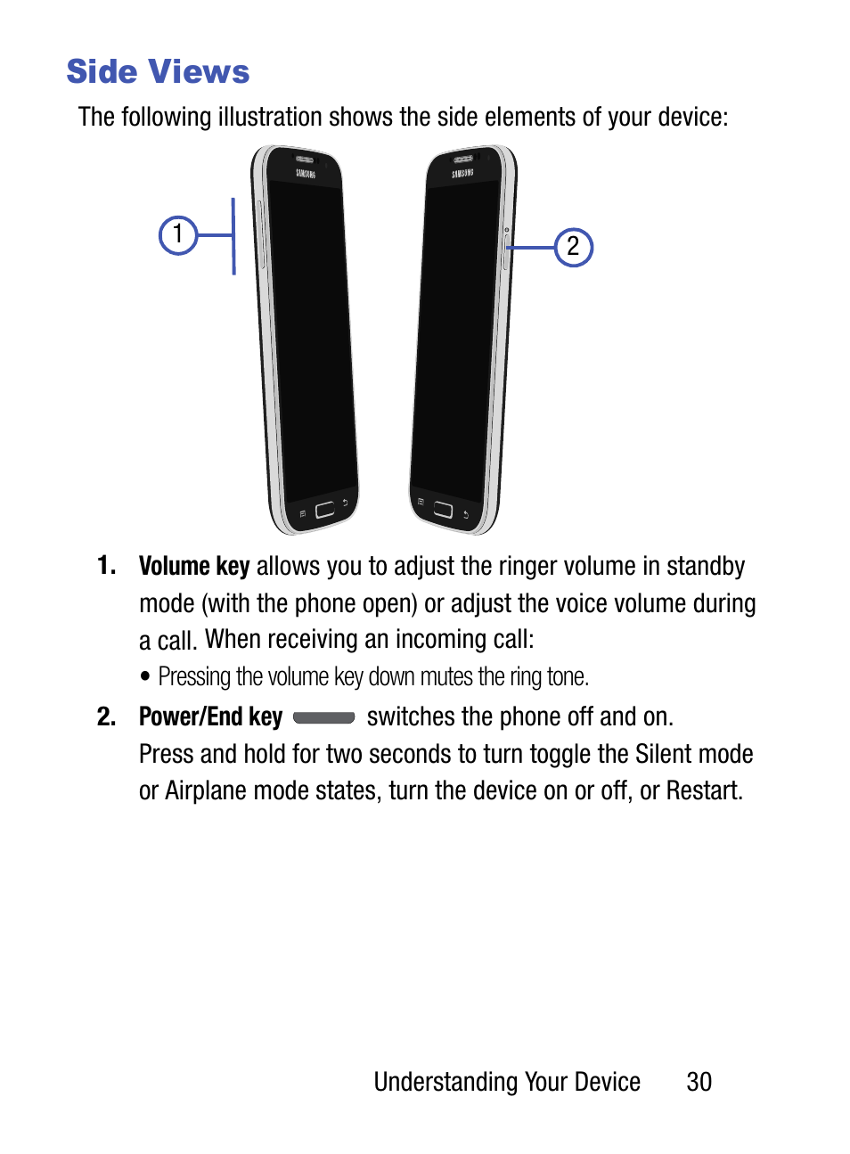 Side views | Samsung SM-S975LZKATFN User Manual | Page 37 / 479