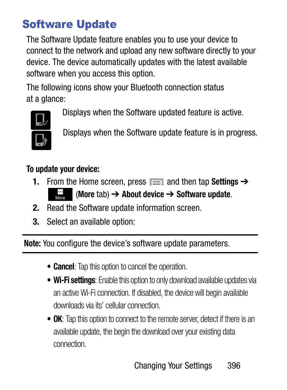 Software update | Samsung SM-S975LZKATFN User Manual | Page 403 / 479