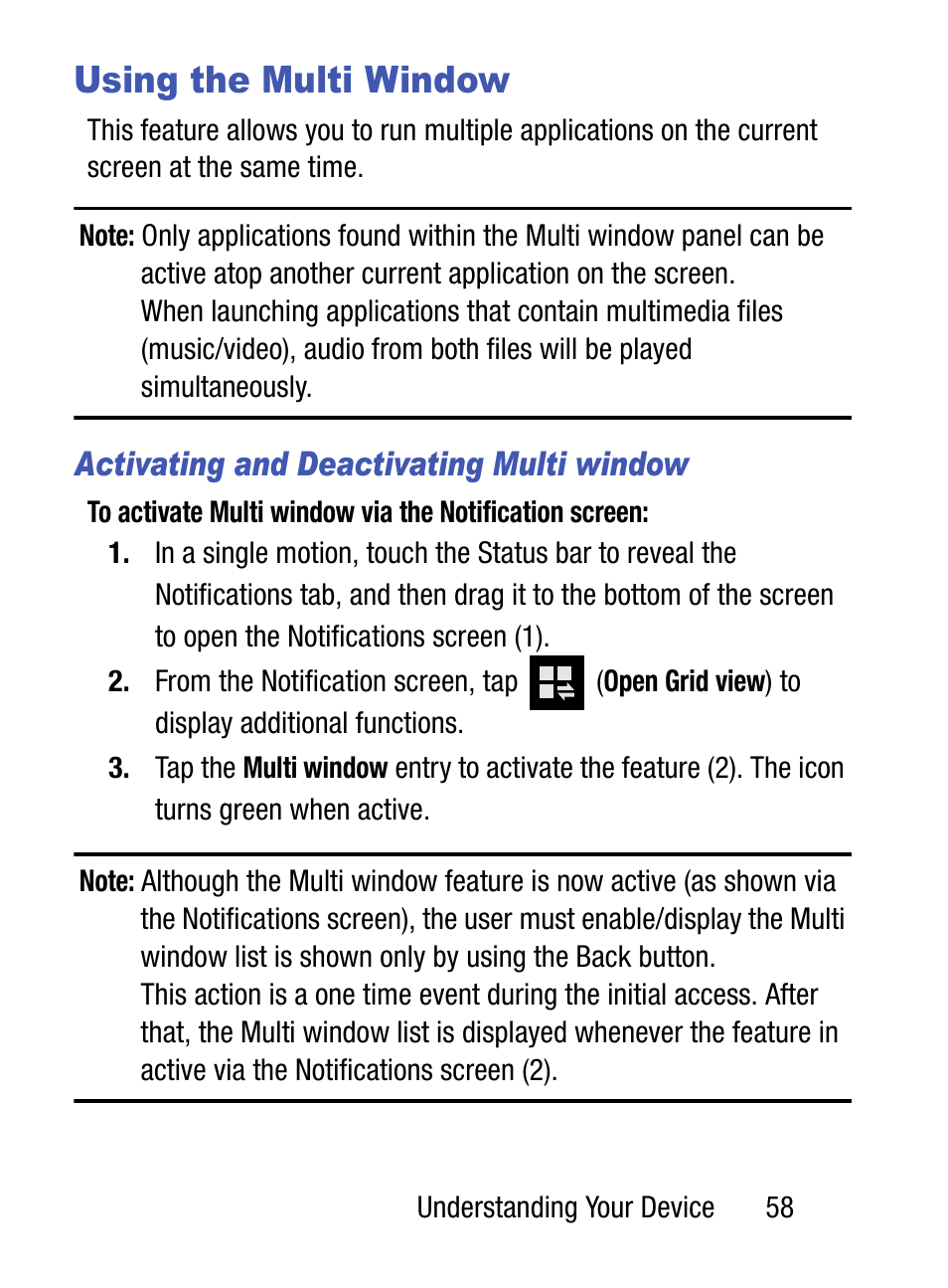 Using the multi window | Samsung SM-S975LZKATFN User Manual | Page 65 / 479