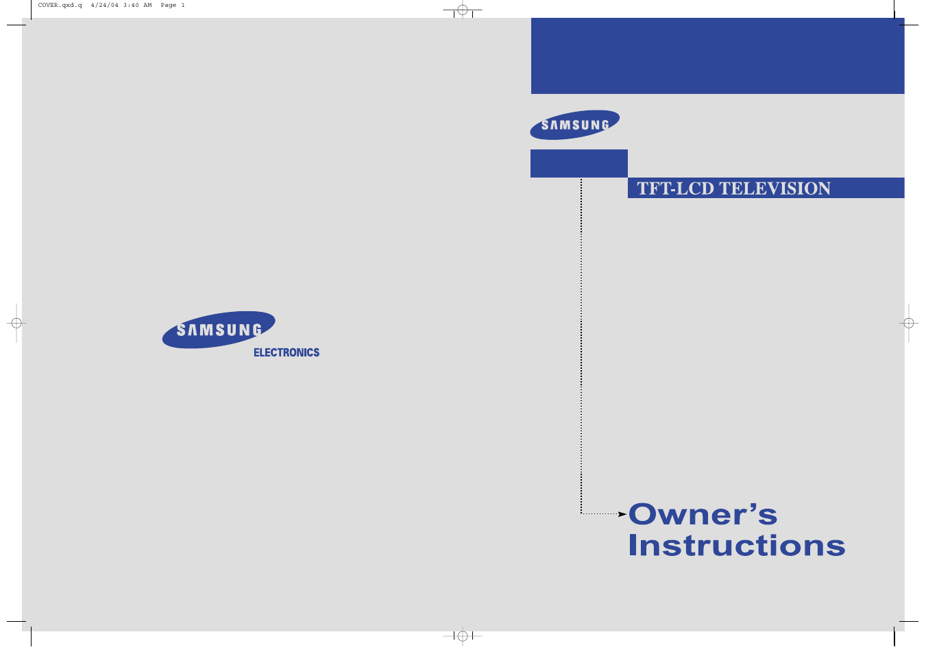 Samsung LTP227WX-XAA User Manual | 73 pages