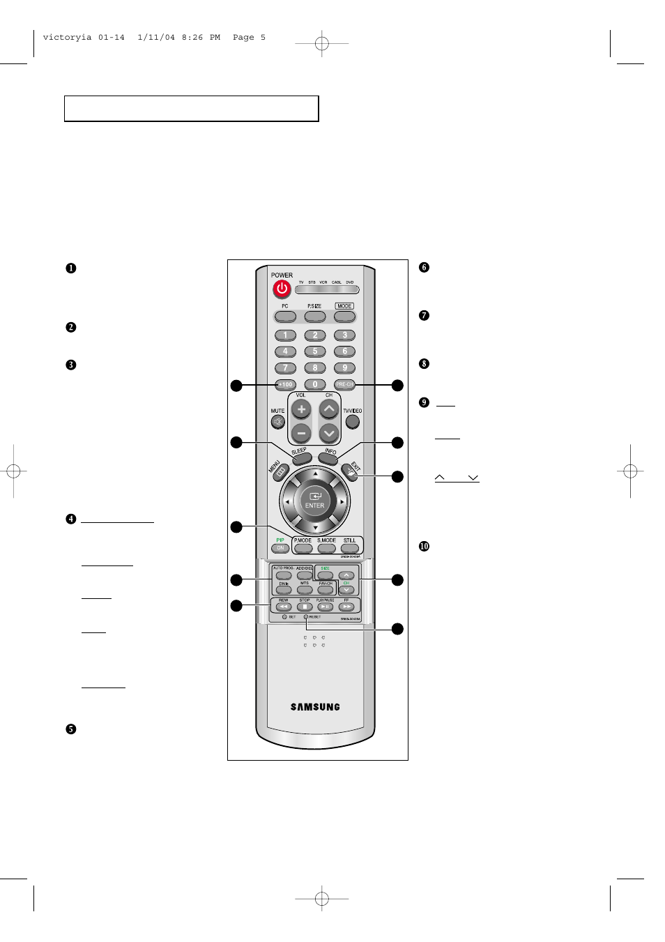 Samsung LTP227WX-XAA User Manual | Page 8 / 73