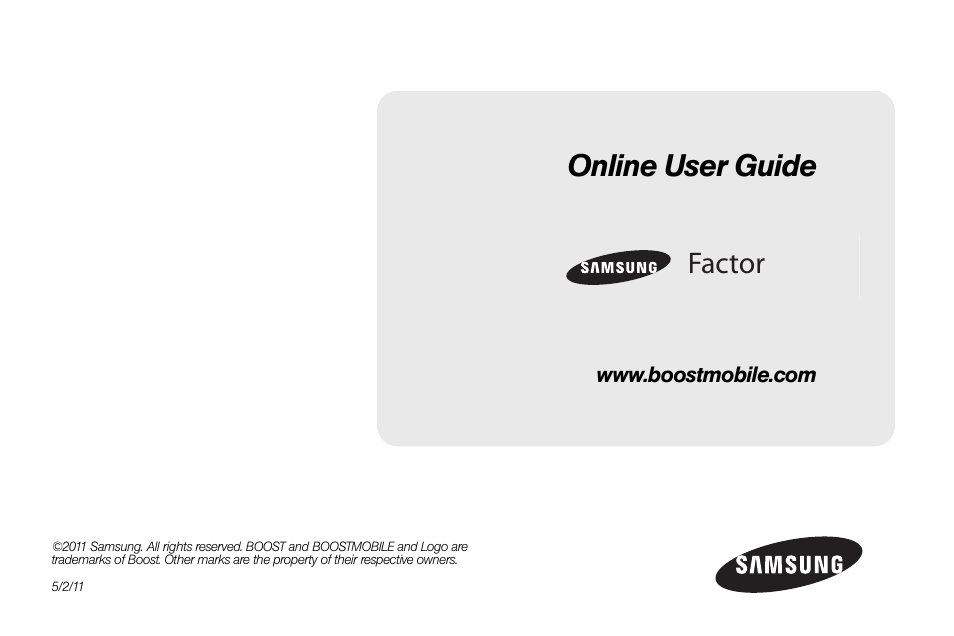 Samsung SPH-M260ZKABST User Manual | 113 pages