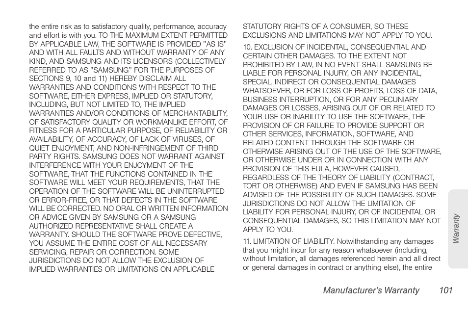 Samsung SPH-M260ZKABST User Manual | Page 107 / 113