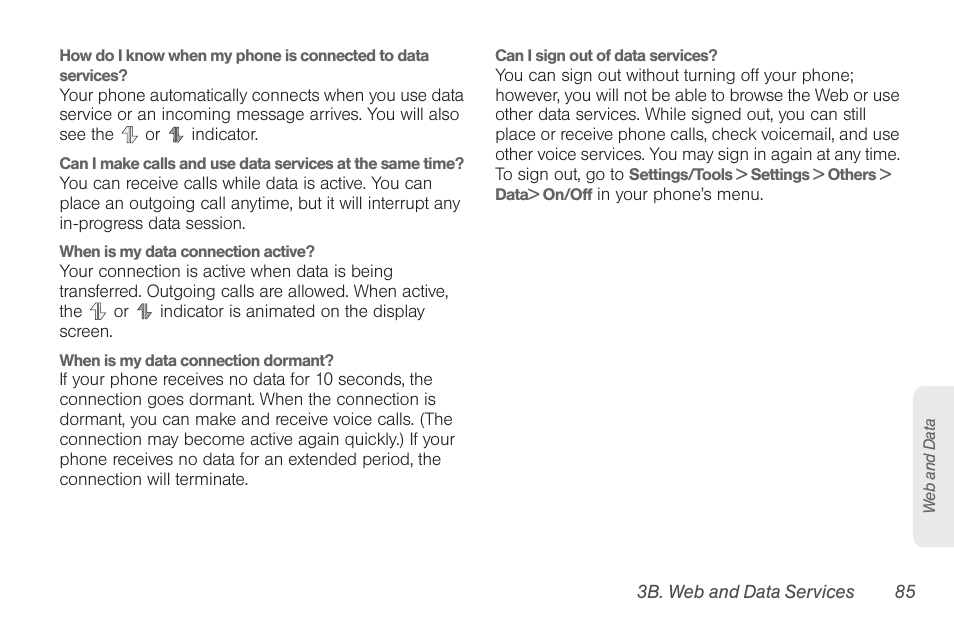 Samsung SPH-M260ZKABST User Manual | Page 92 / 113