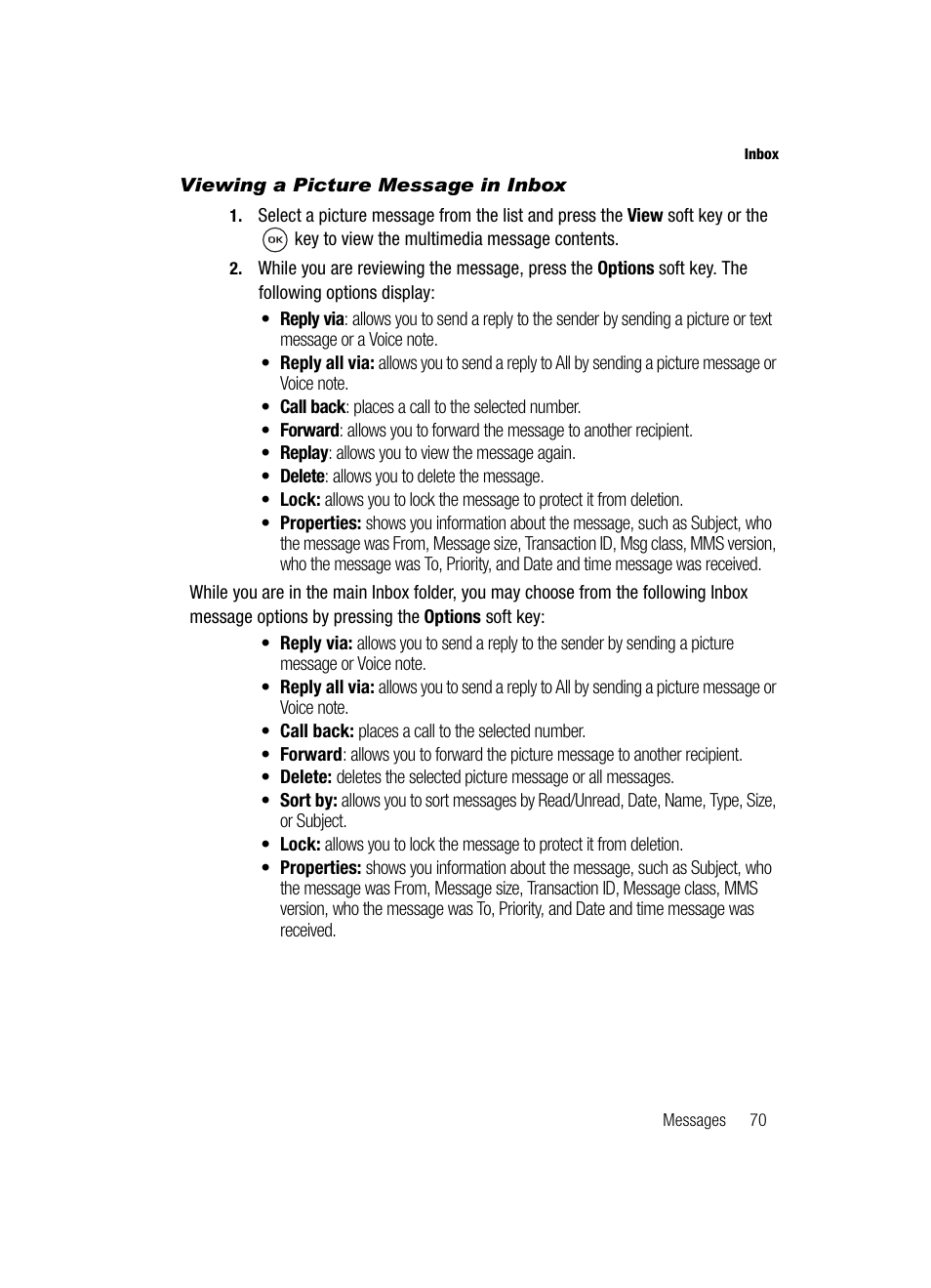 Samsung SGH-T539ABBTMB User Manual | Page 73 / 177