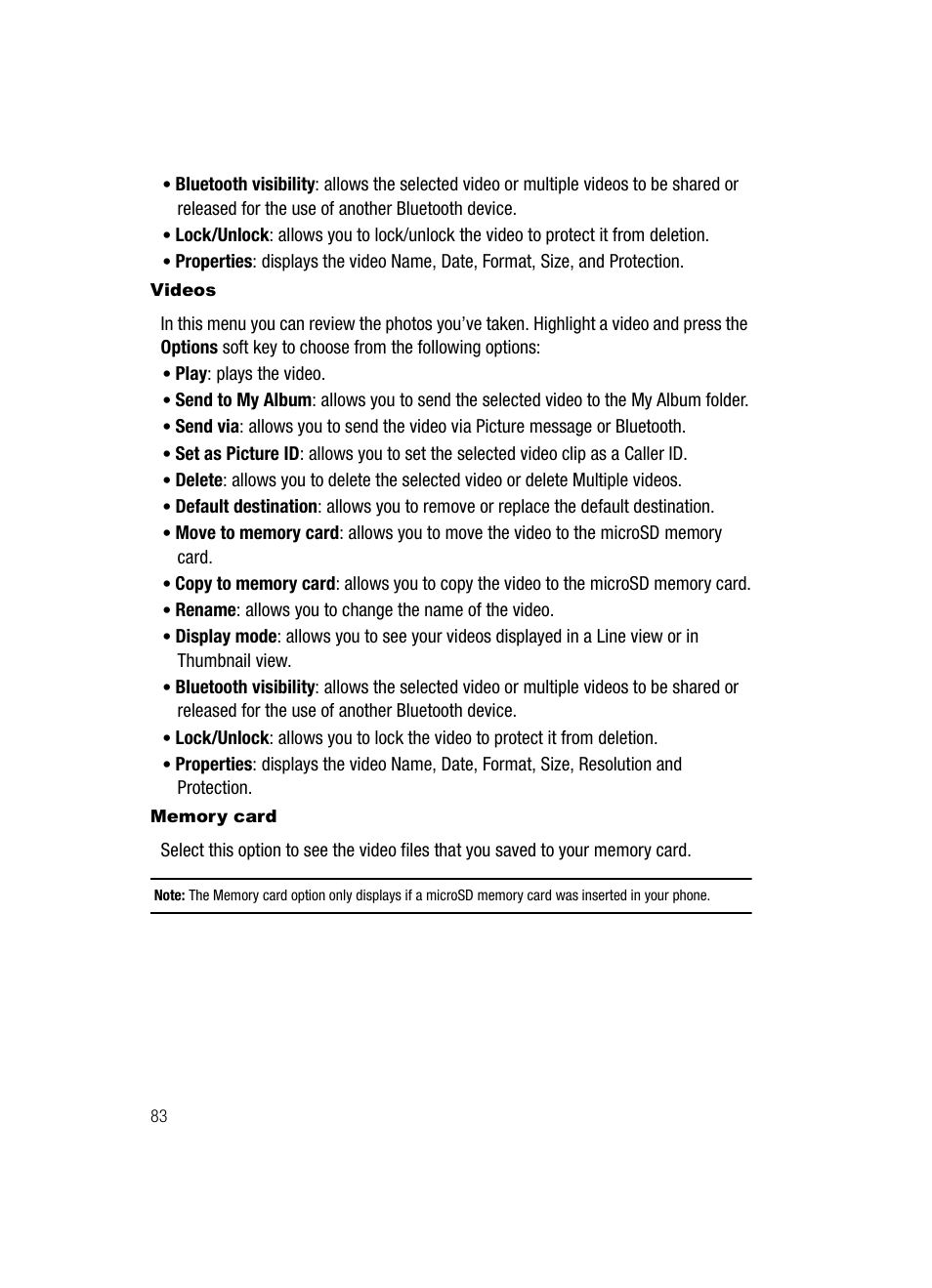 Samsung SGH-T539ABBTMB User Manual | Page 86 / 177