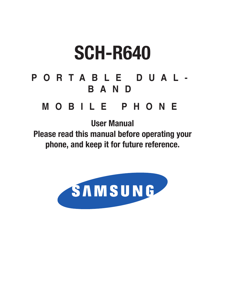 Samsung SWC-R640LBAXAR User Manual | 250 pages