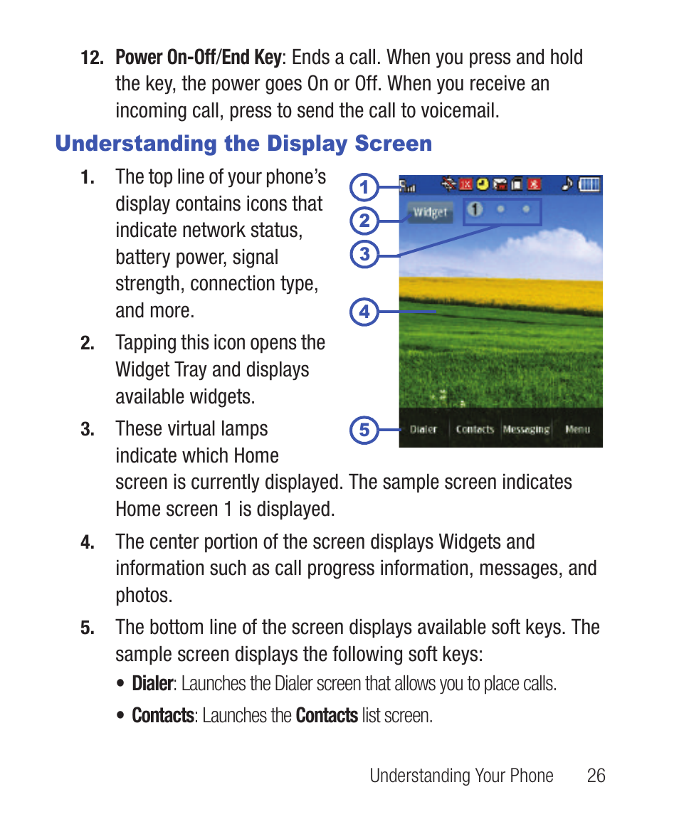 Understanding the display screen | Samsung SWC-R640LBAXAR User Manual | Page 31 / 250