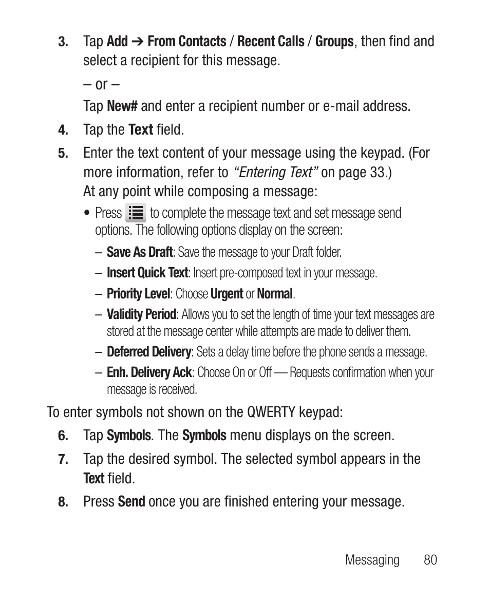 Samsung SWC-R640LBAXAR User Manual | Page 85 / 250