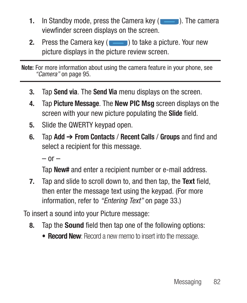 Samsung SWC-R640LBAXAR User Manual | Page 87 / 250