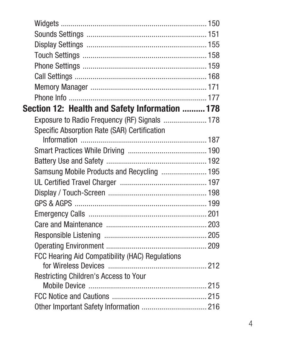 Samsung SWC-R640LBAXAR User Manual | Page 9 / 250