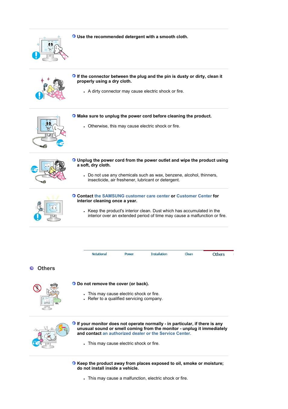 Others | Samsung LS17HAHTS2-XAZ User Manual | Page 6 / 63