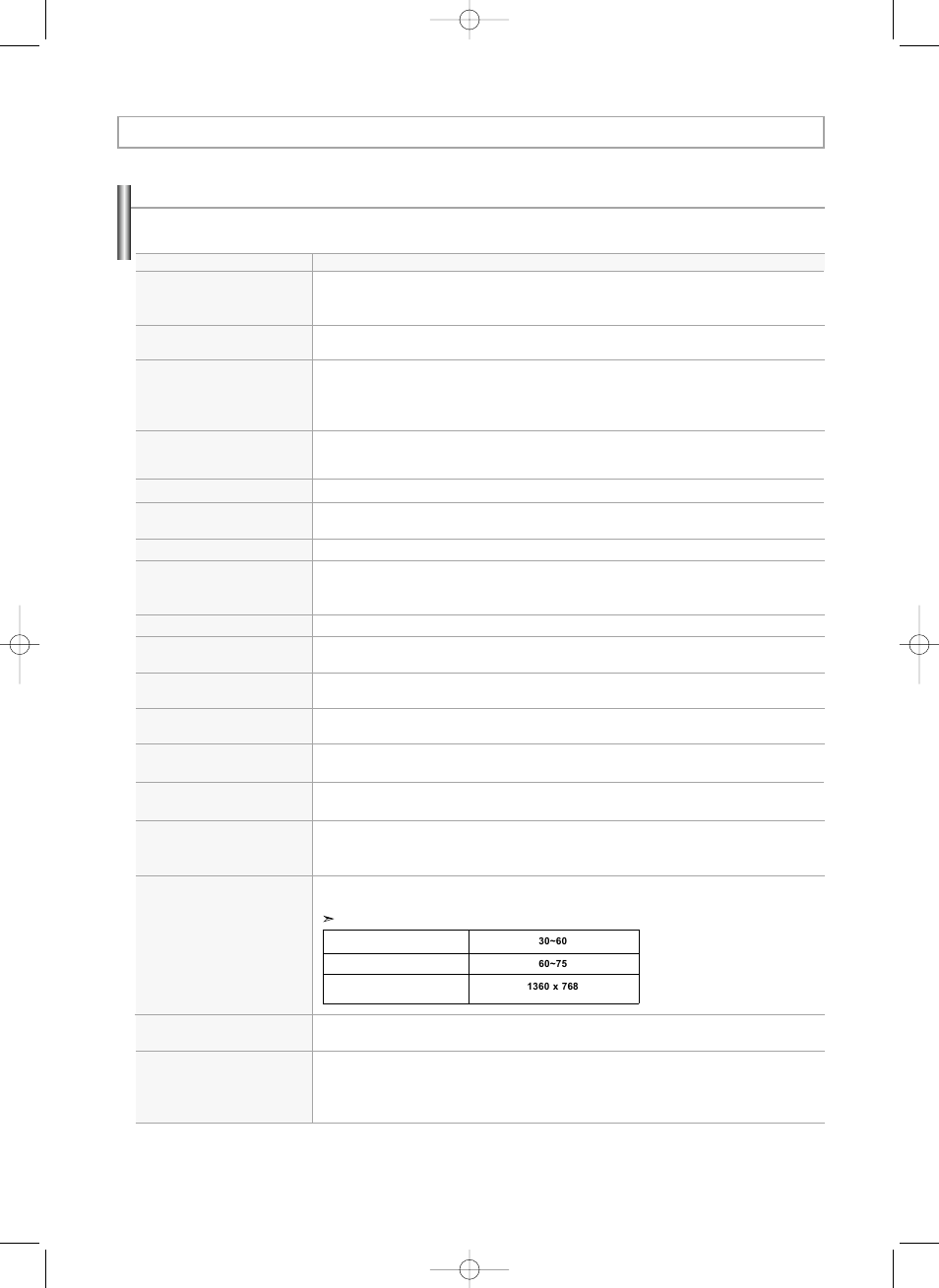 Annexe, Identification des problèmes | Samsung LNS3292DX-XAA User Manual | Page 117 / 183