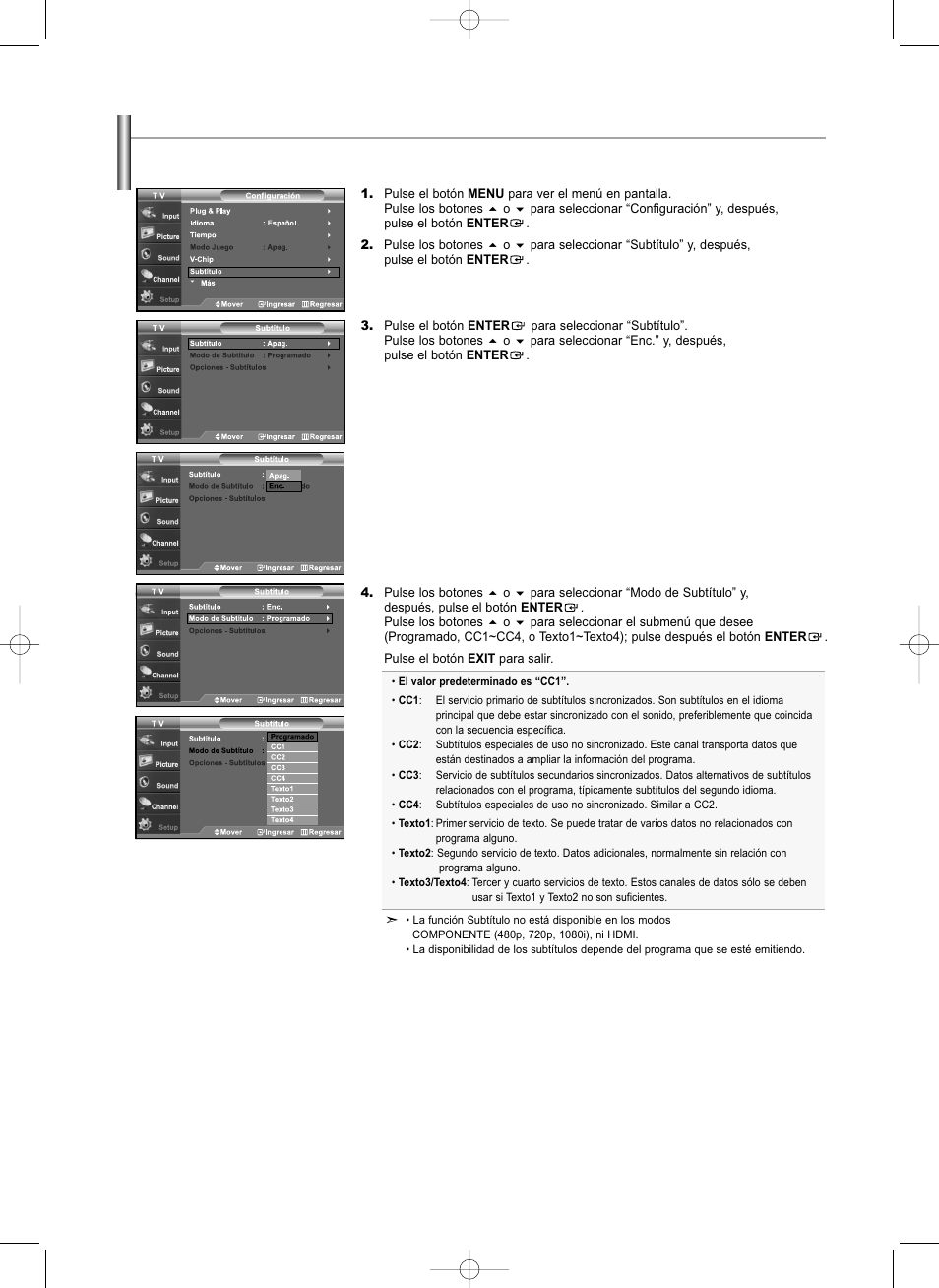 Samsung LNS3292DX-XAA User Manual | Page 167 / 183