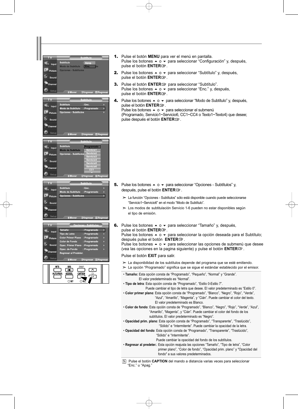 Samsung LNS3292DX-XAA User Manual | Page 168 / 183