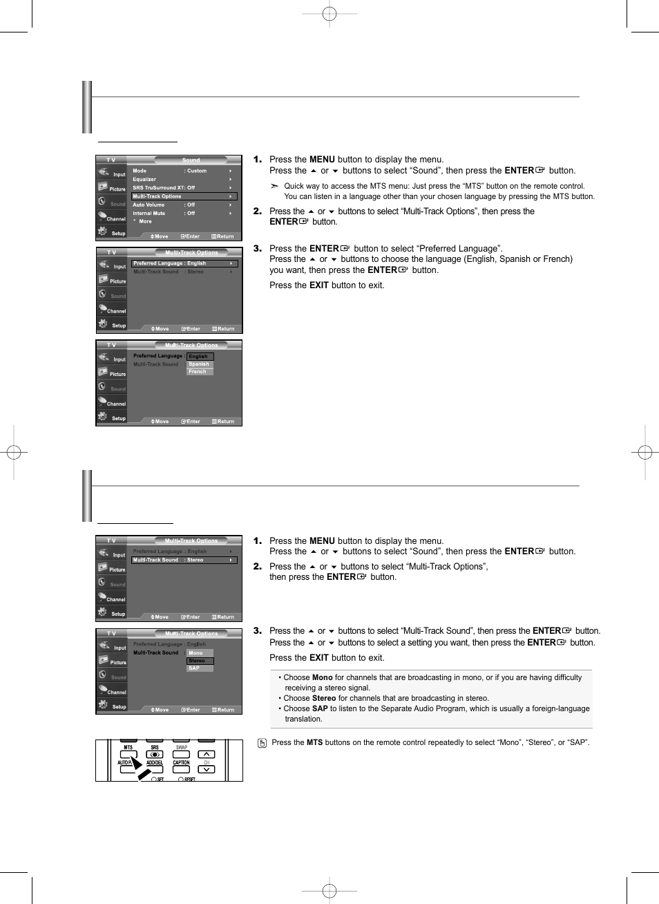 Samsung LNS3292DX-XAA User Manual | Page 31 / 183