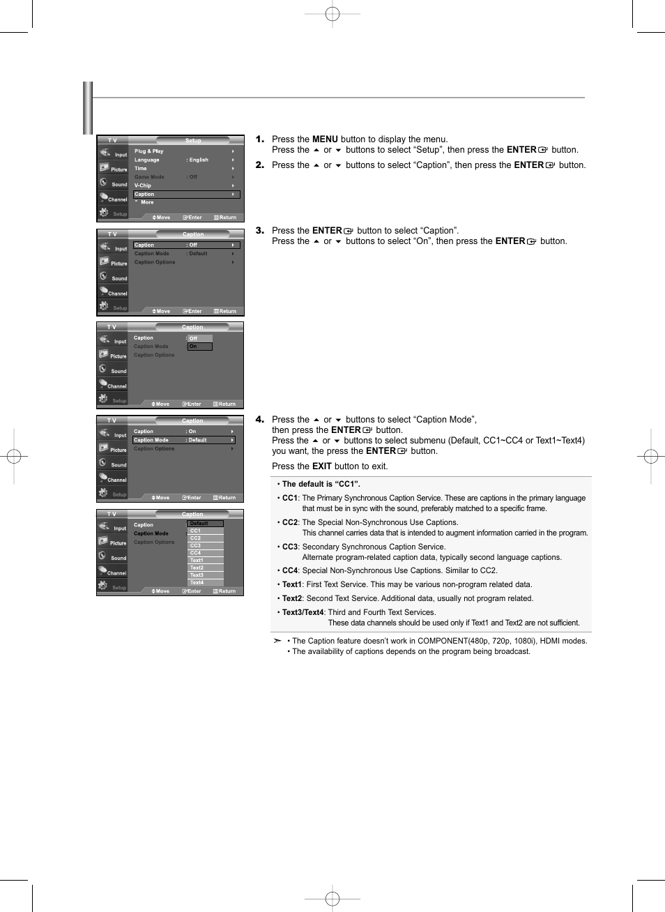 Samsung LNS3292DX-XAA User Manual | Page 47 / 183