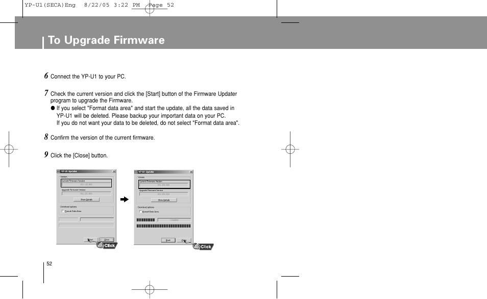 Samsung YP-U1Z-XAP User Manual | Page 52 / 58