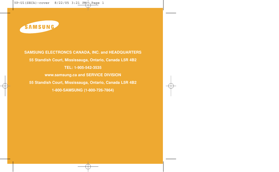 Yp-u1 | Samsung YP-U1Z-XAP User Manual | Page 58 / 58