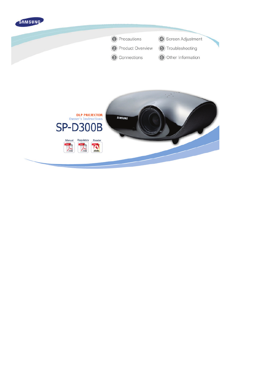Samsung SPD300BX-XAA User Manual | 39 pages