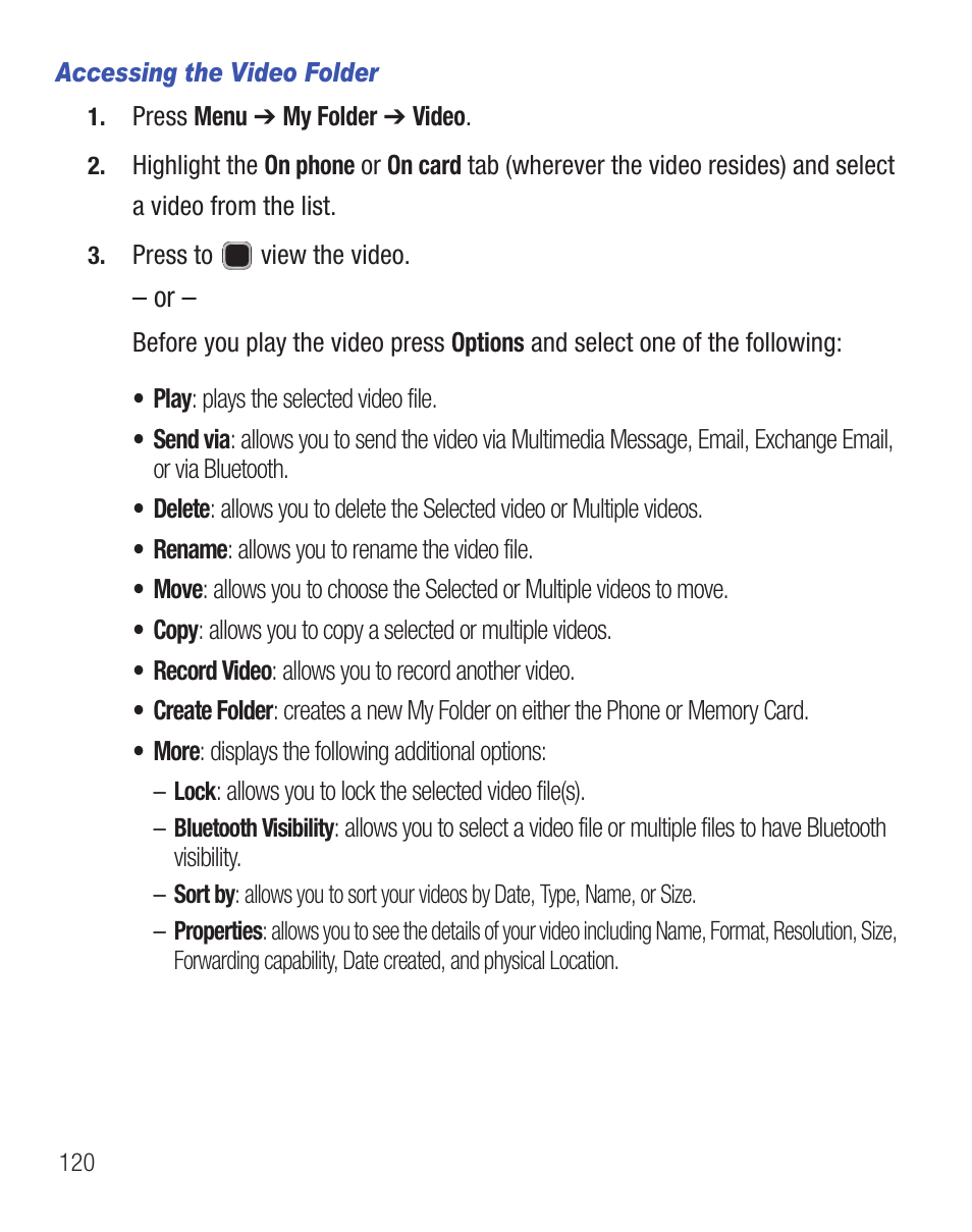 Samsung SGH-S390CSATFN User Manual | Page 124 / 151