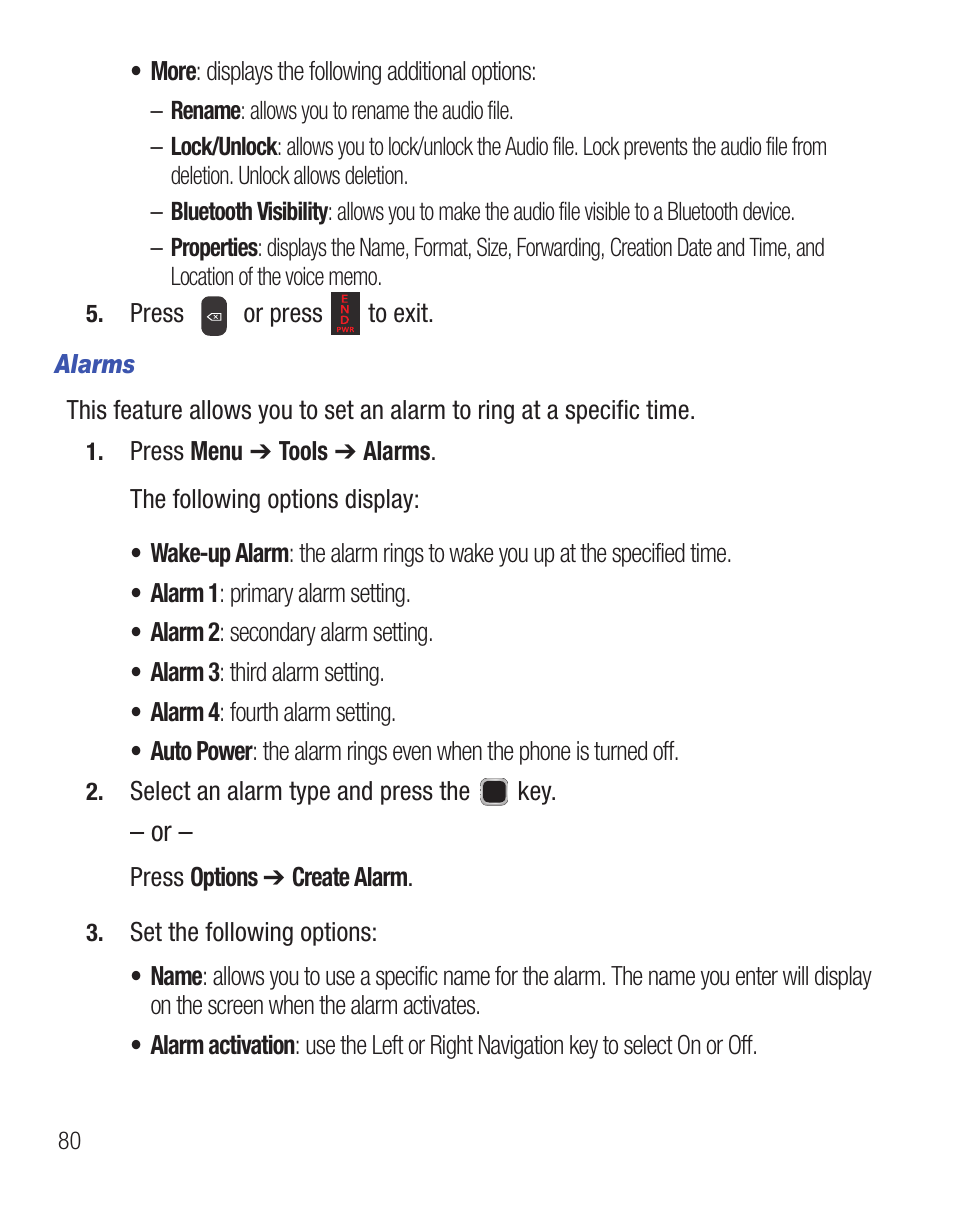 Samsung SGH-S390CSATFN User Manual | Page 84 / 151