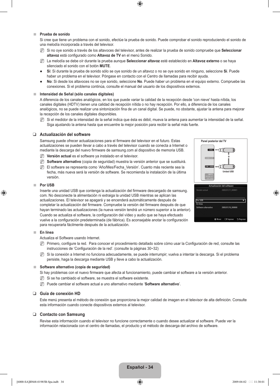 Samsung UN40B6000VFUZA User Manual | Page 118 / 153