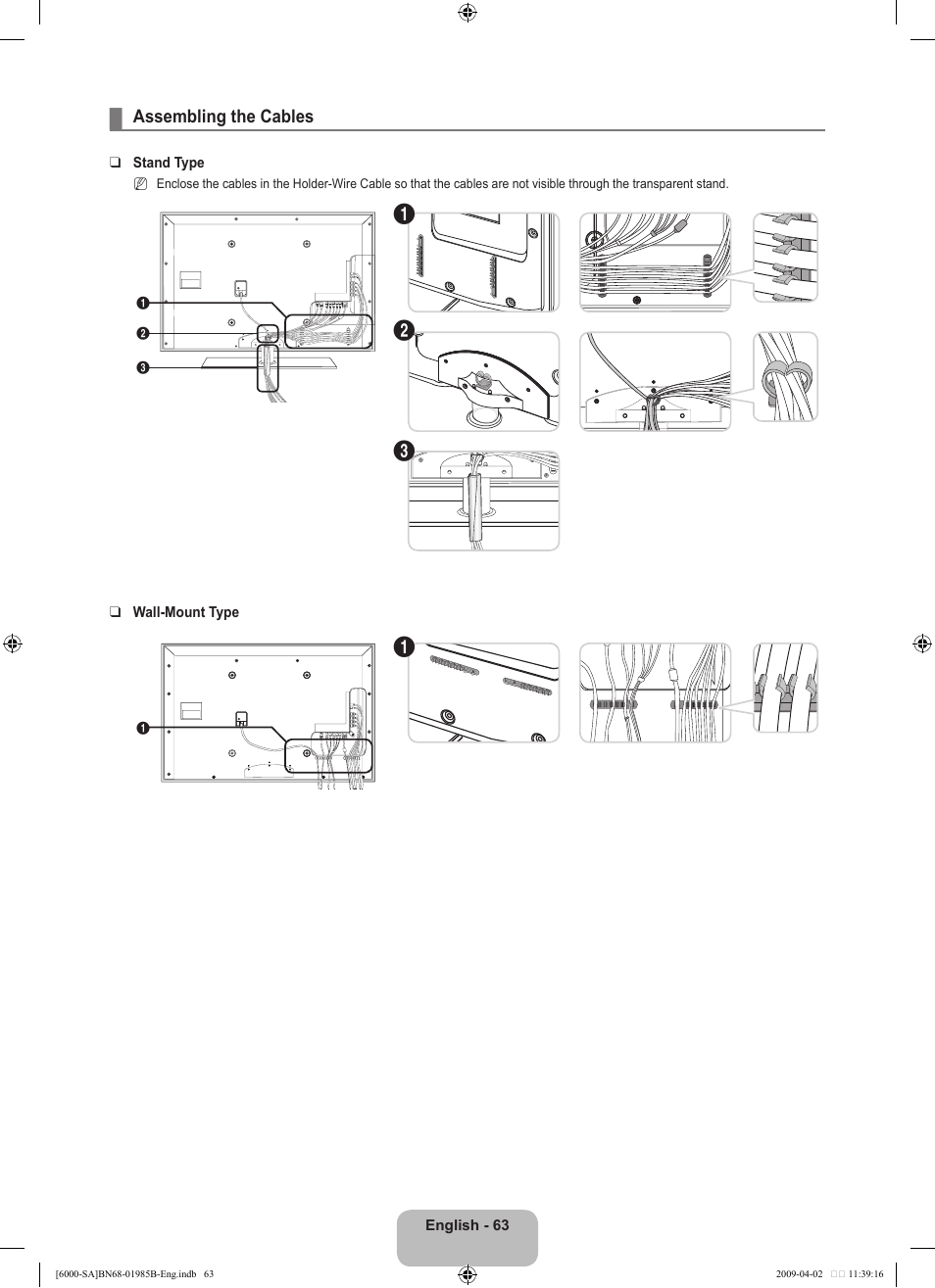 Samsung UN40B6000VFUZA User Manual | Page 65 / 153