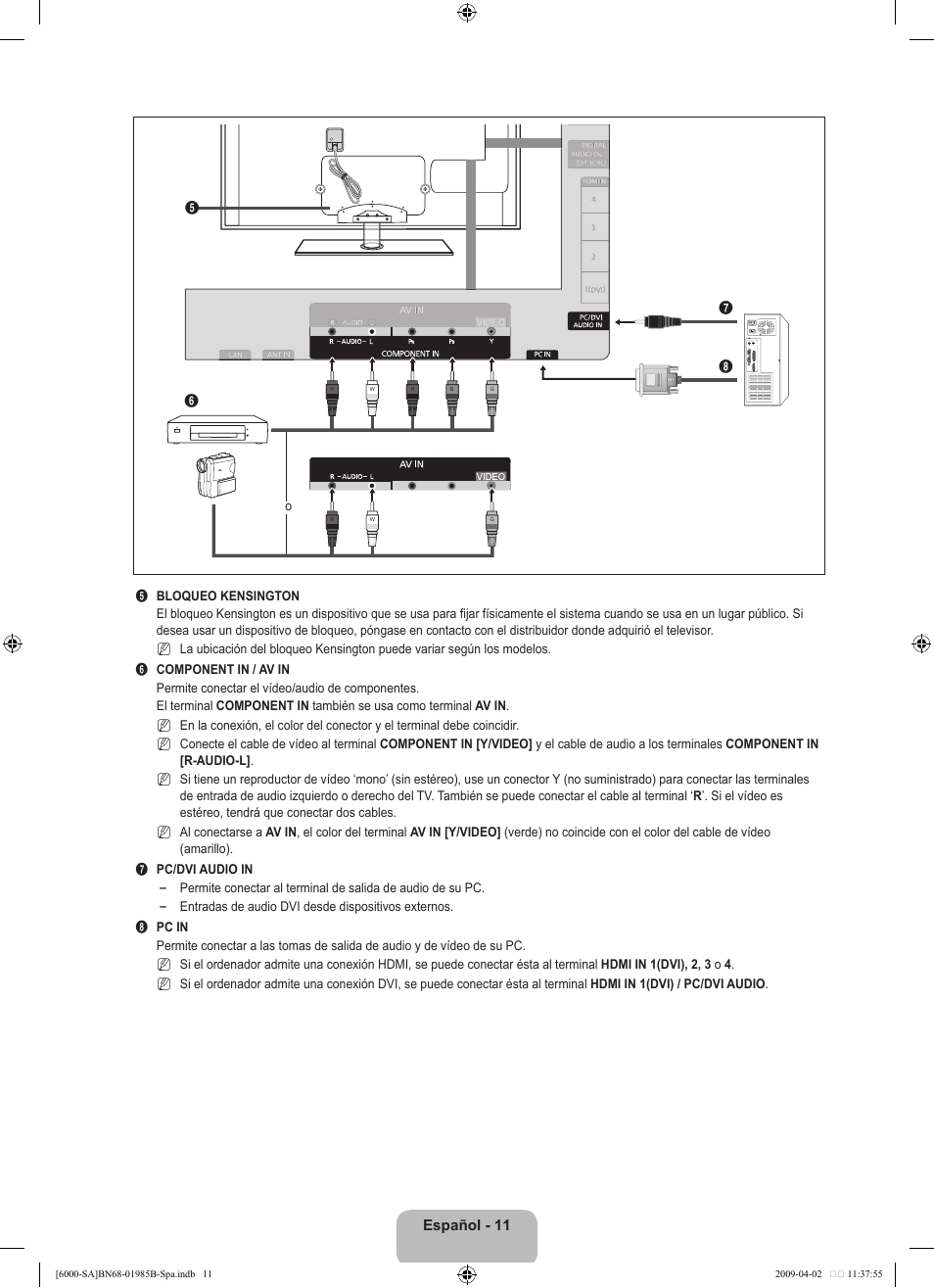 Samsung UN40B6000VFUZA User Manual | Page 95 / 153