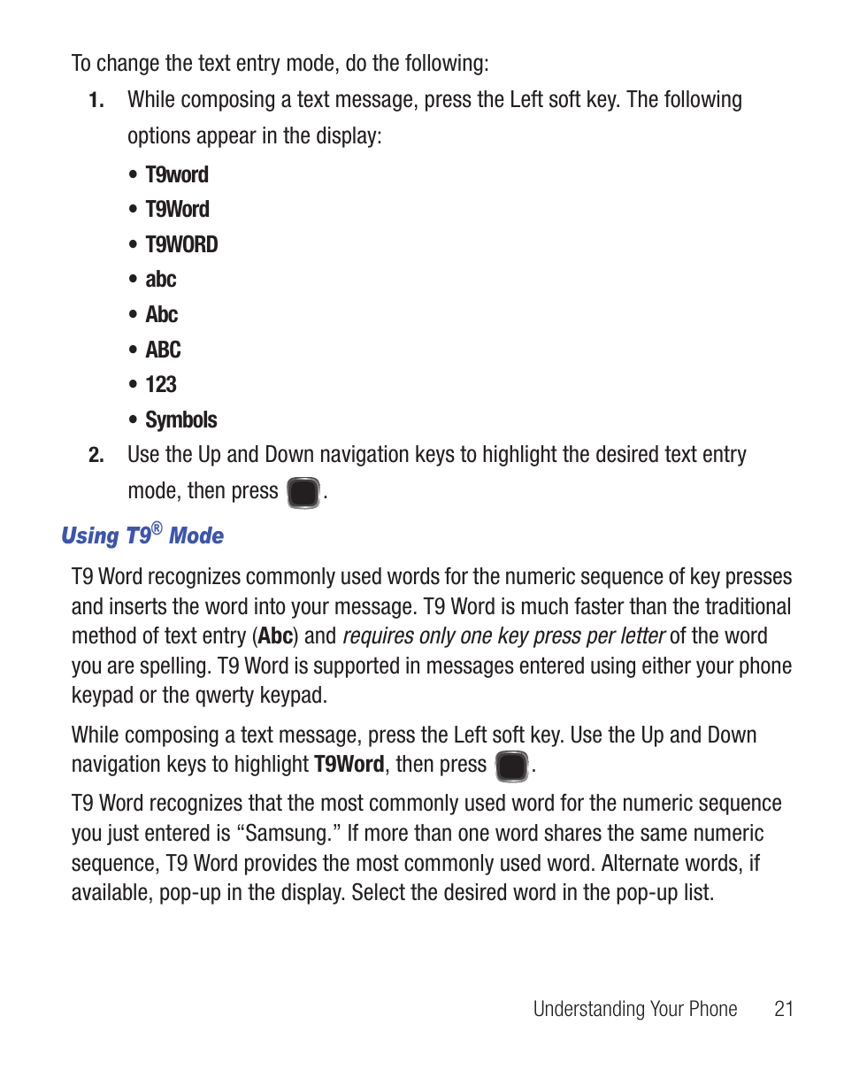 Samsung SCH-R455ZKATFN User Manual | Page 25 / 113