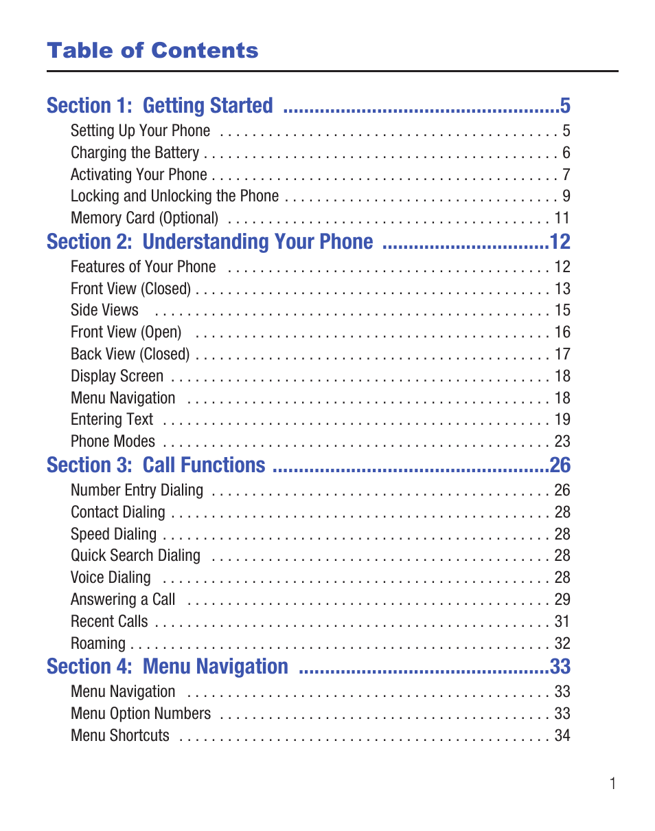 Samsung SCH-R455ZKATFN User Manual | Page 5 / 113