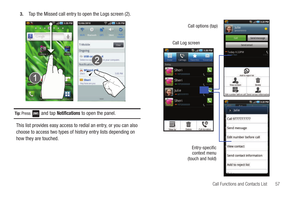 Samsung SGH-T959ZKBTMK User Manual | Page 61 / 219