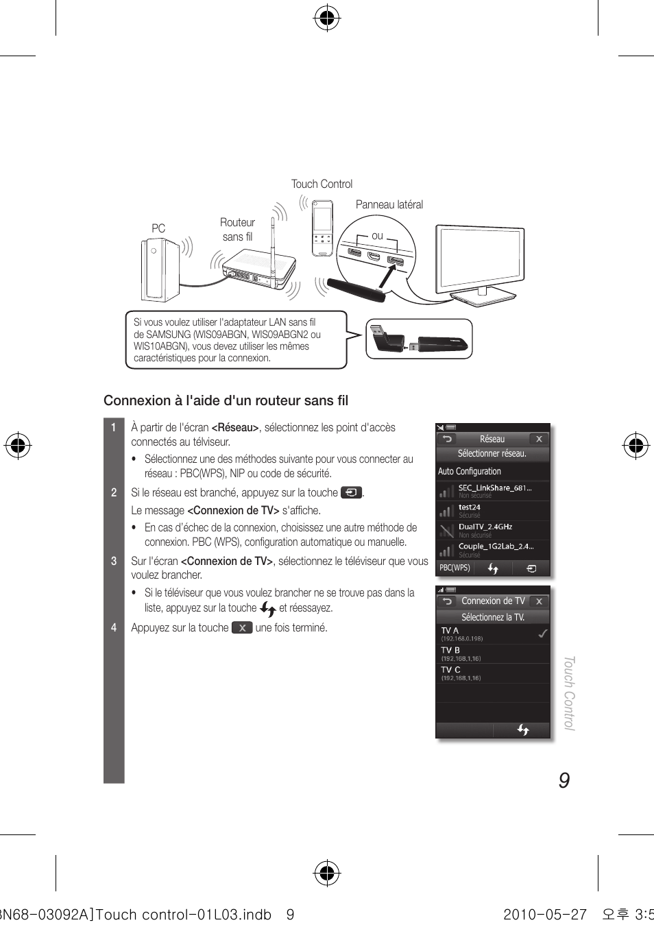 Samsung UN46C9000ZFXZA User Manual | Page 57 / 74
