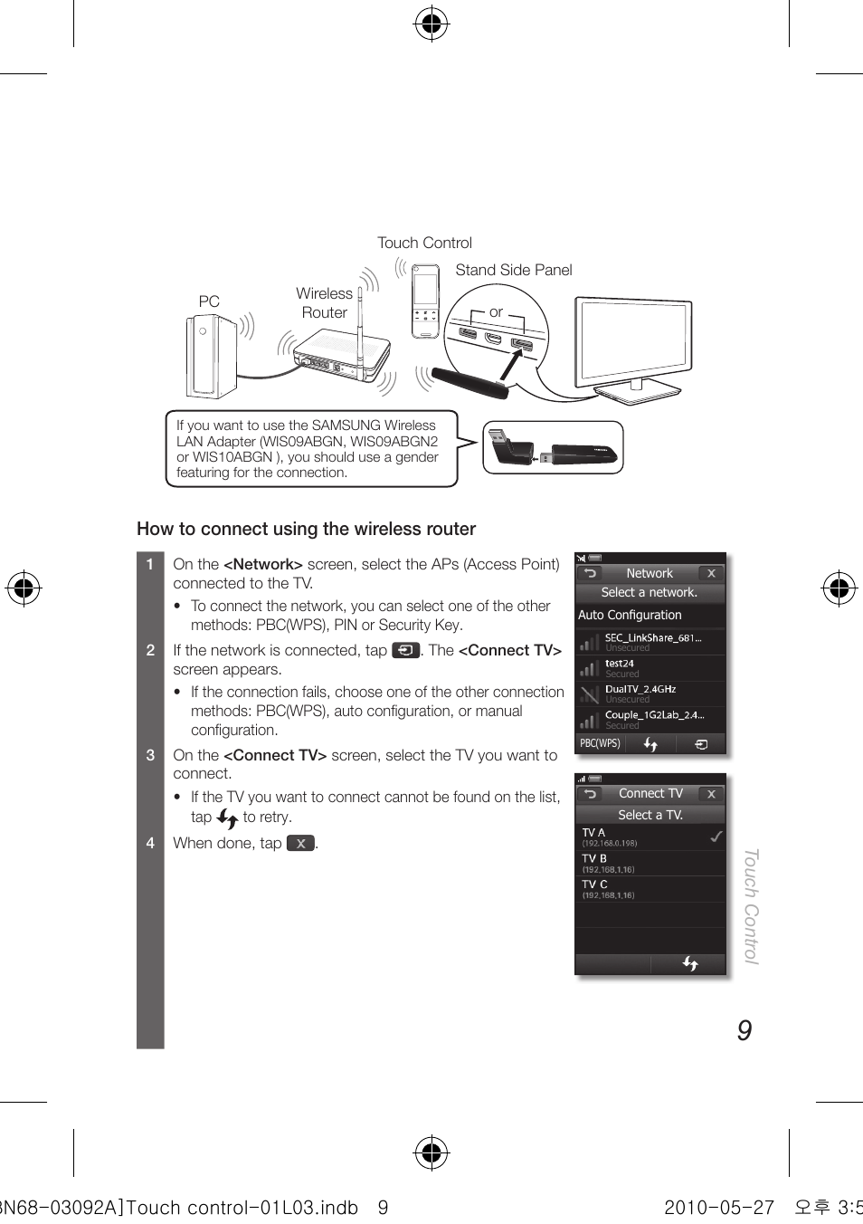 Samsung UN46C9000ZFXZA User Manual | Page 9 / 74