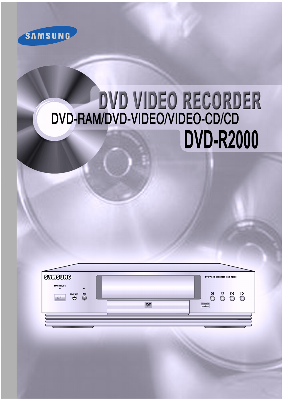 Samsung DVD-R2000 User Manual | 65 pages