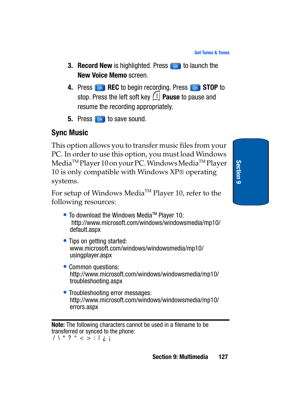Sync music | Samsung SCH-A950WRVXAR User Manual | Page 127 / 200