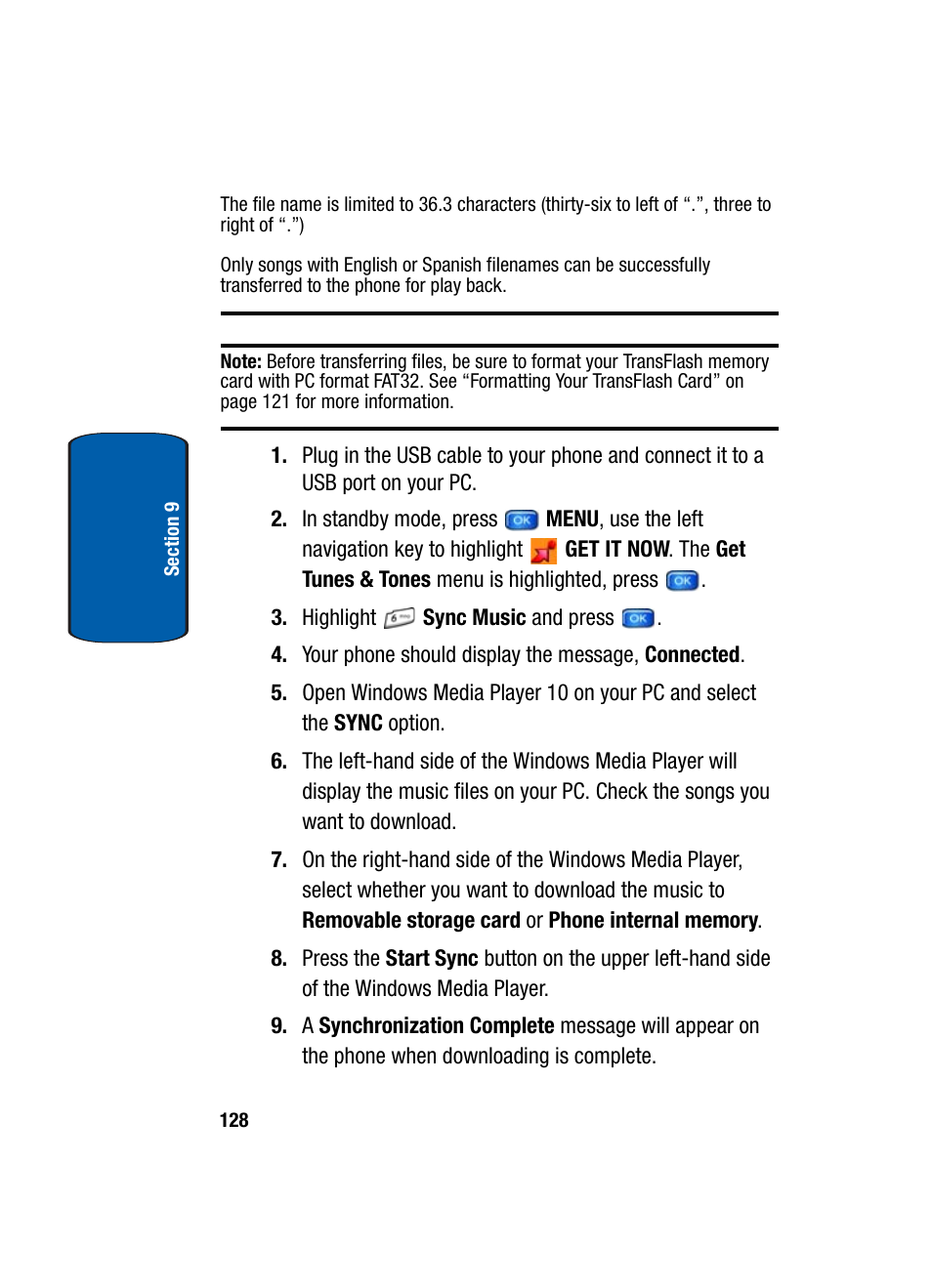 Samsung SCH-A950WRVXAR User Manual | Page 128 / 200