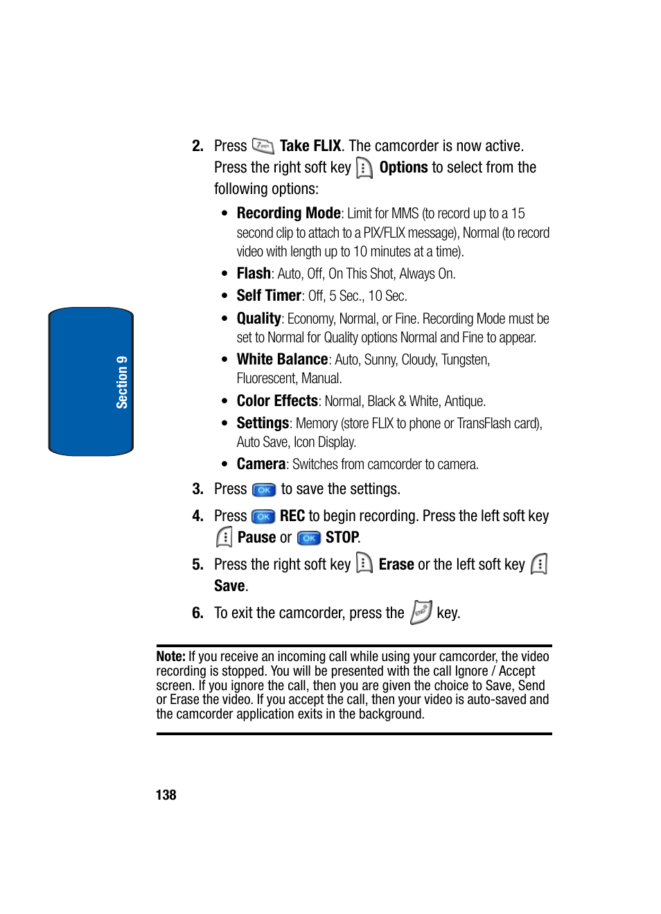 Samsung SCH-A950WRVXAR User Manual | Page 138 / 200
