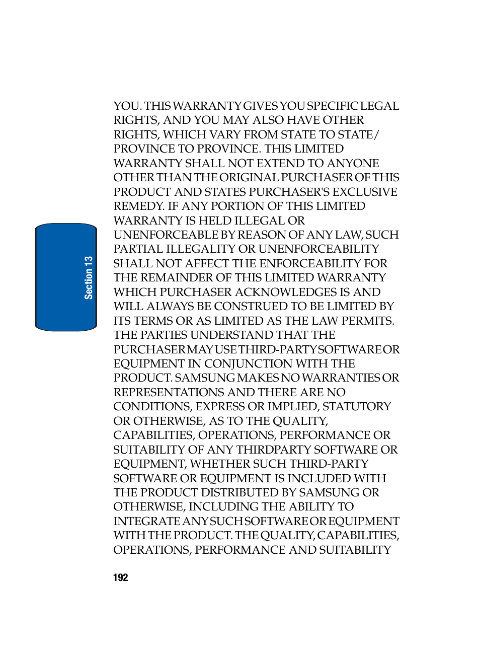 Samsung SCH-A950WRVXAR User Manual | Page 192 / 200
