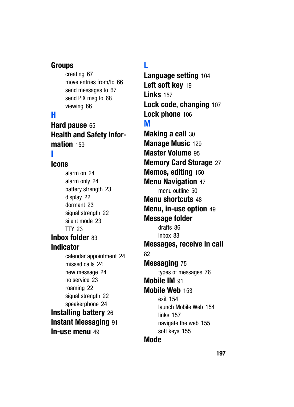 Samsung SCH-A950WRVXAR User Manual | Page 197 / 200