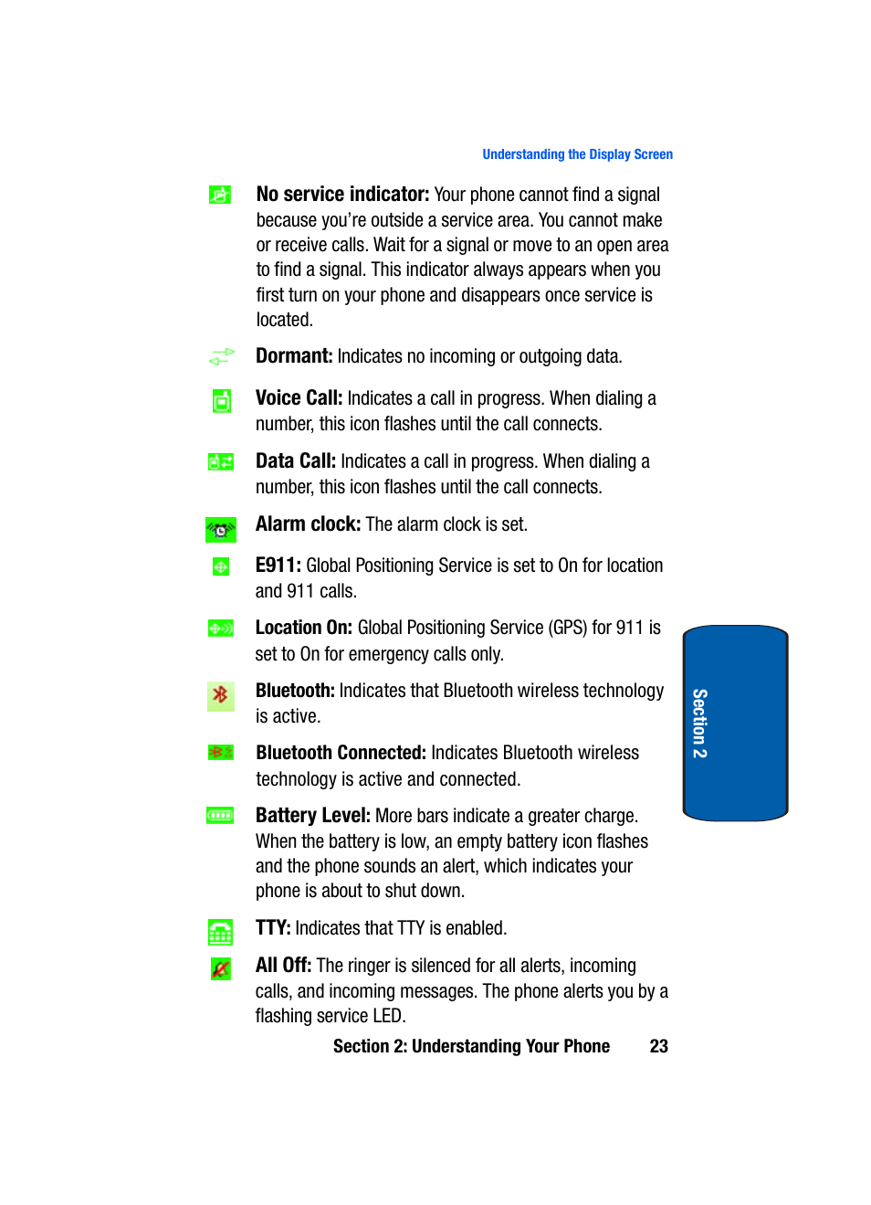 Samsung SCH-A950WRVXAR User Manual | Page 23 / 200