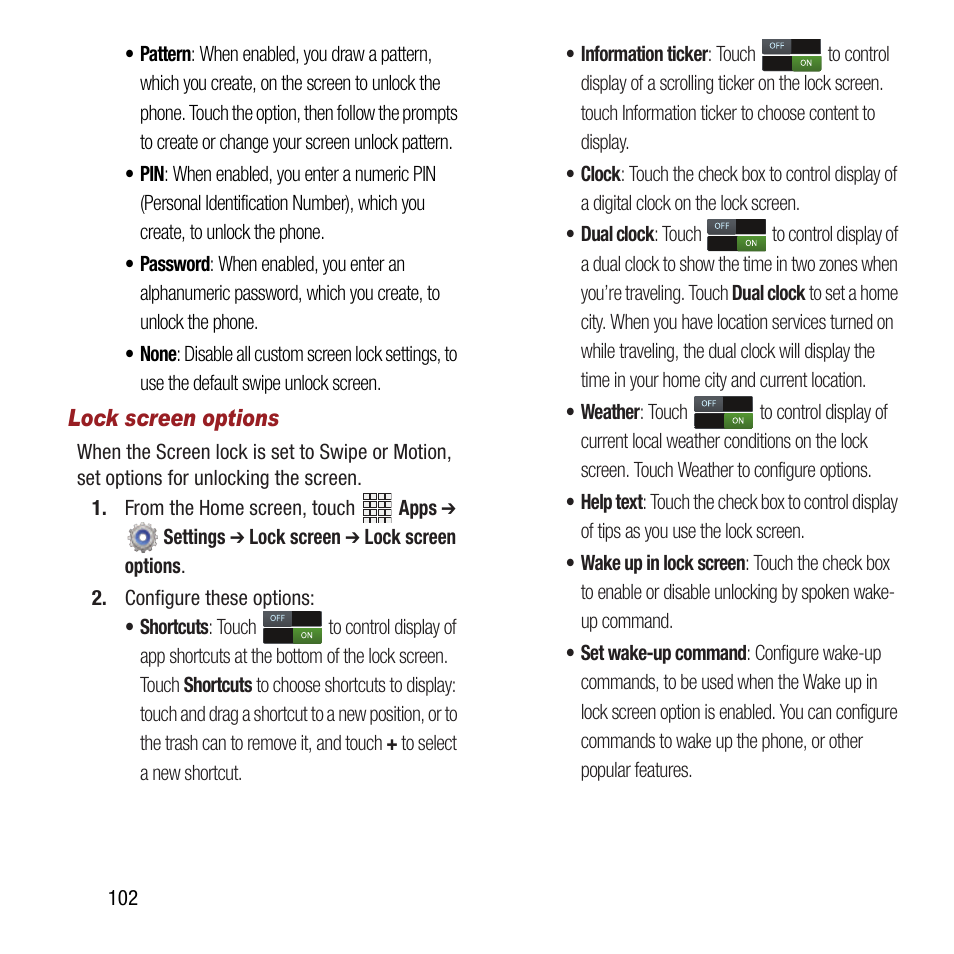 Samsung SPH-L300ZSAVMU User Manual | Page 106 / 161