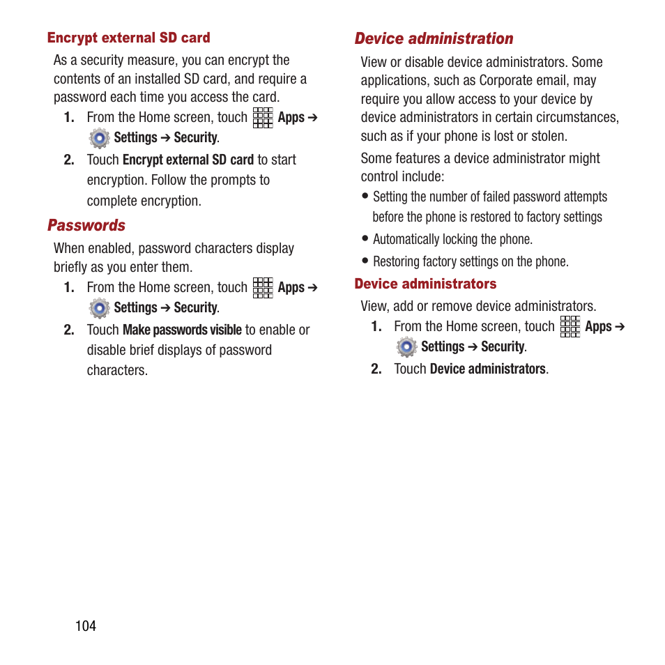 Samsung SPH-L300ZSAVMU User Manual | Page 108 / 161