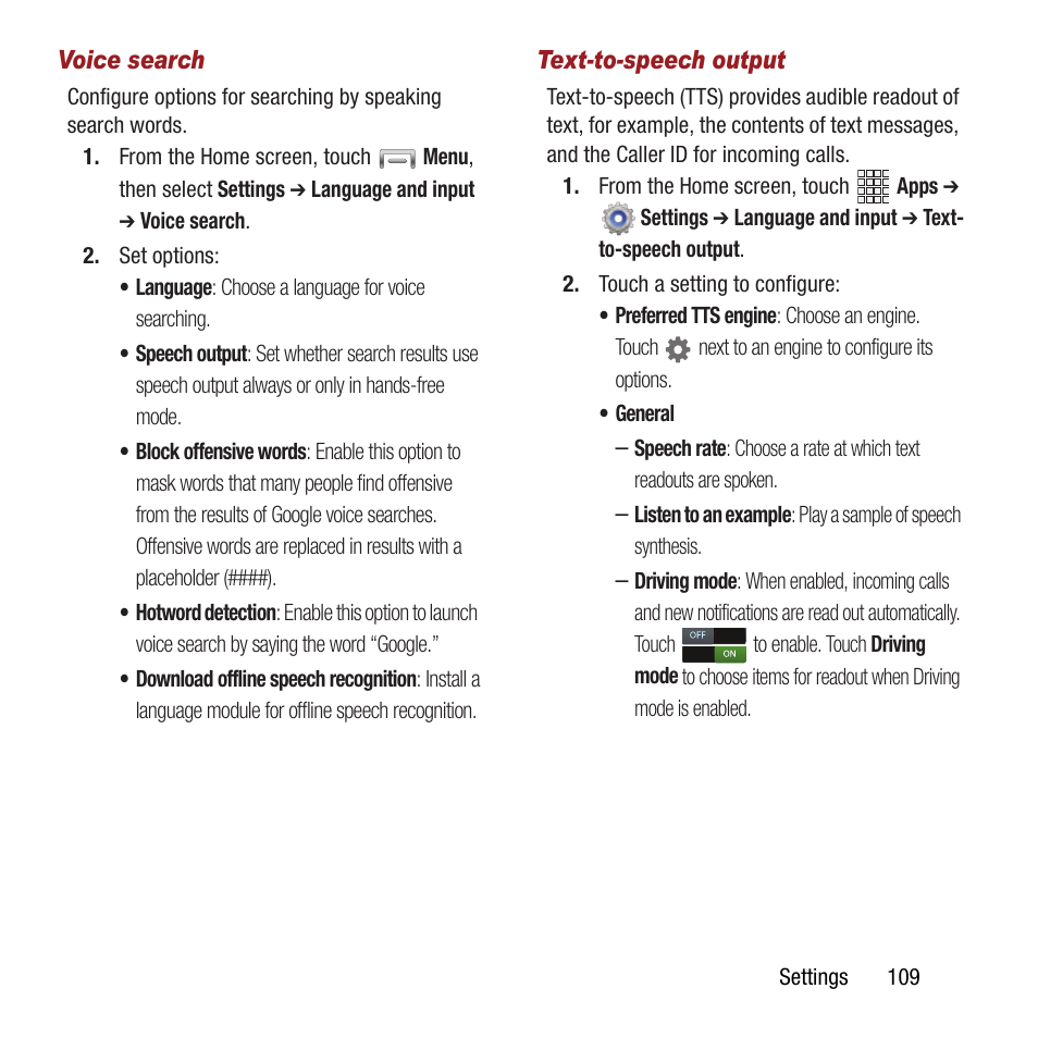 Samsung SPH-L300ZSAVMU User Manual | Page 113 / 161