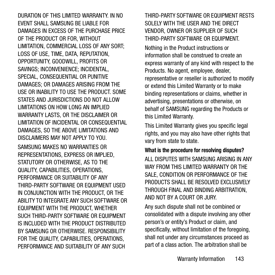 Samsung SPH-L300ZSAVMU User Manual | Page 147 / 161