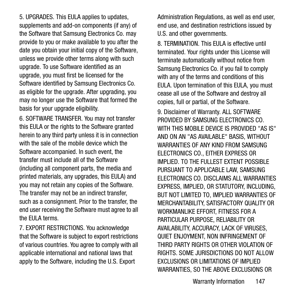 Samsung SPH-L300ZSAVMU User Manual | Page 151 / 161