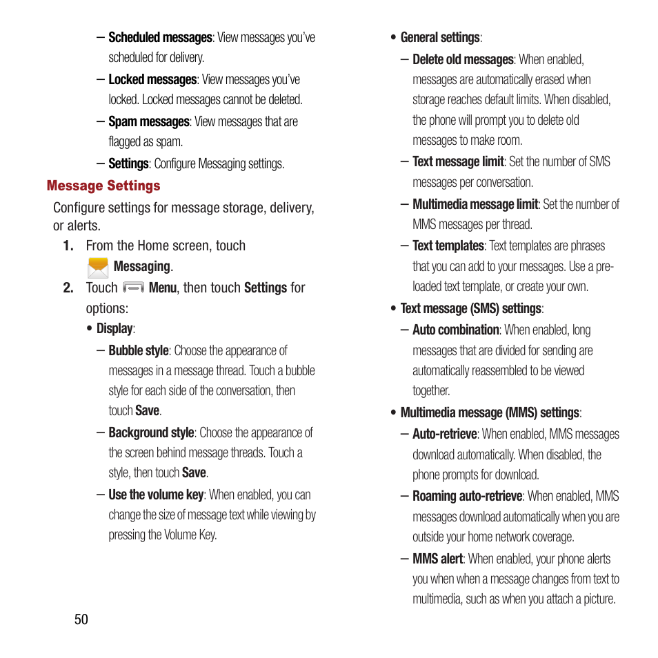 Samsung SPH-L300ZSAVMU User Manual | Page 54 / 161